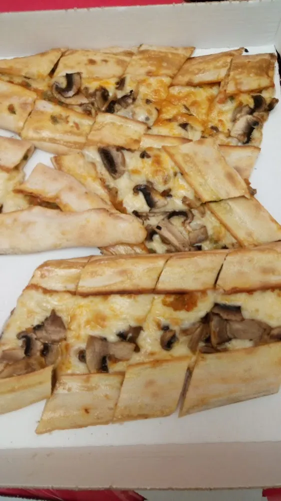 Pide Viande Hachée Champignons